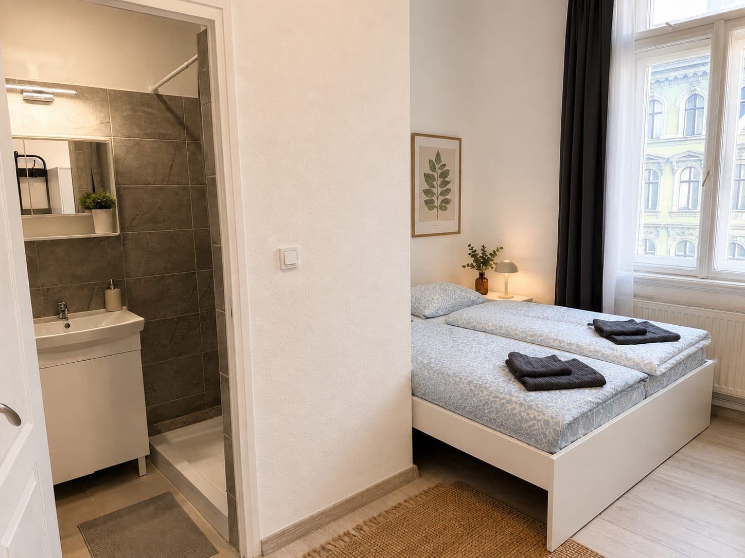 Visualisation of a studio at Rákóczi út 48 to 50, image 2 of 3