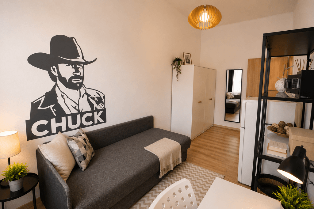 Private Room at Üllői út 18 (AI illustration)